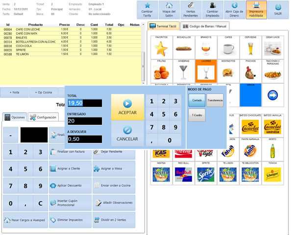 Sysme Pos 4.07 screenshot