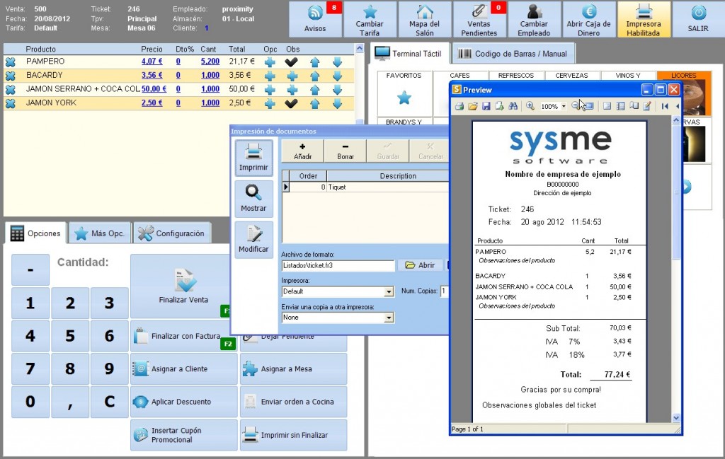 Software Tpv Sysme Tpv 4.27