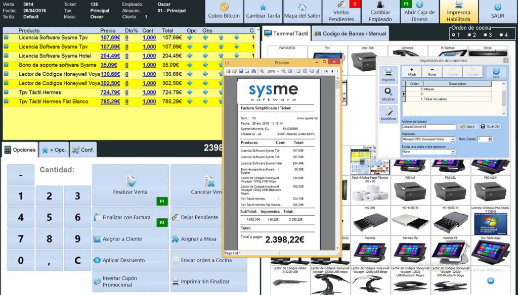 sysme-tpv-464